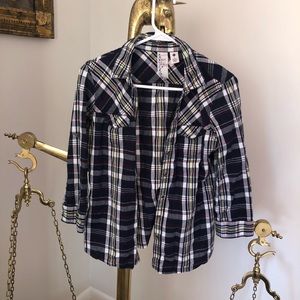 Plaid Button Down Shirt